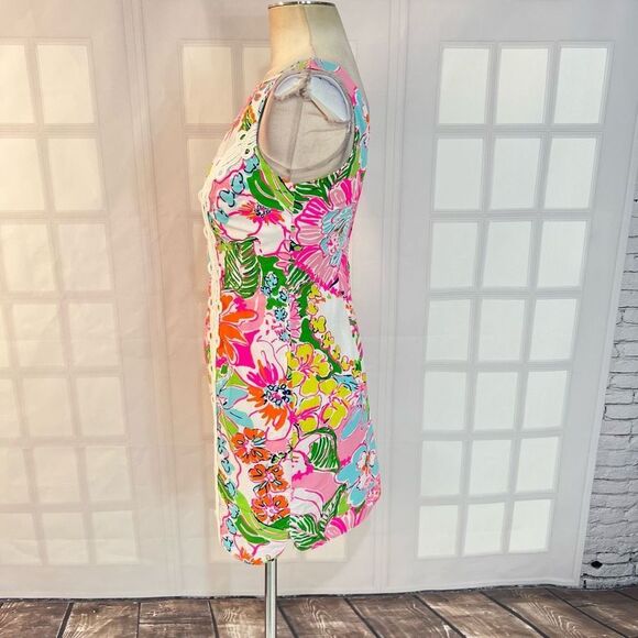 Lilly Pulitzer for target nosey posey colorful floral embroidered shift dress - Picture 9 of 13